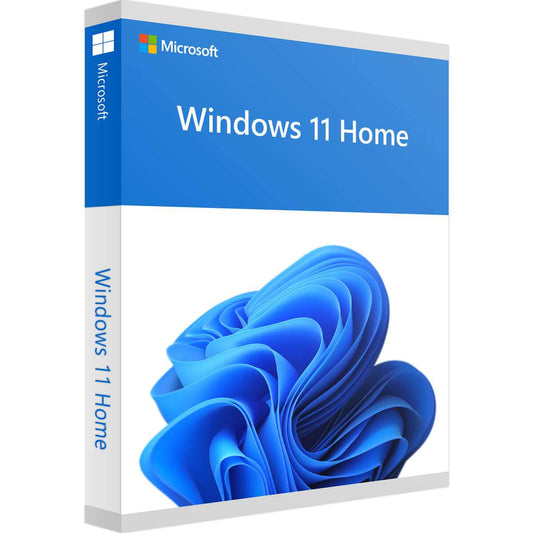 Microsoft Windows 11 Home, Softwarebox, modernes PC-Betriebssystem, 64 Bit, sofortige Lieferung.